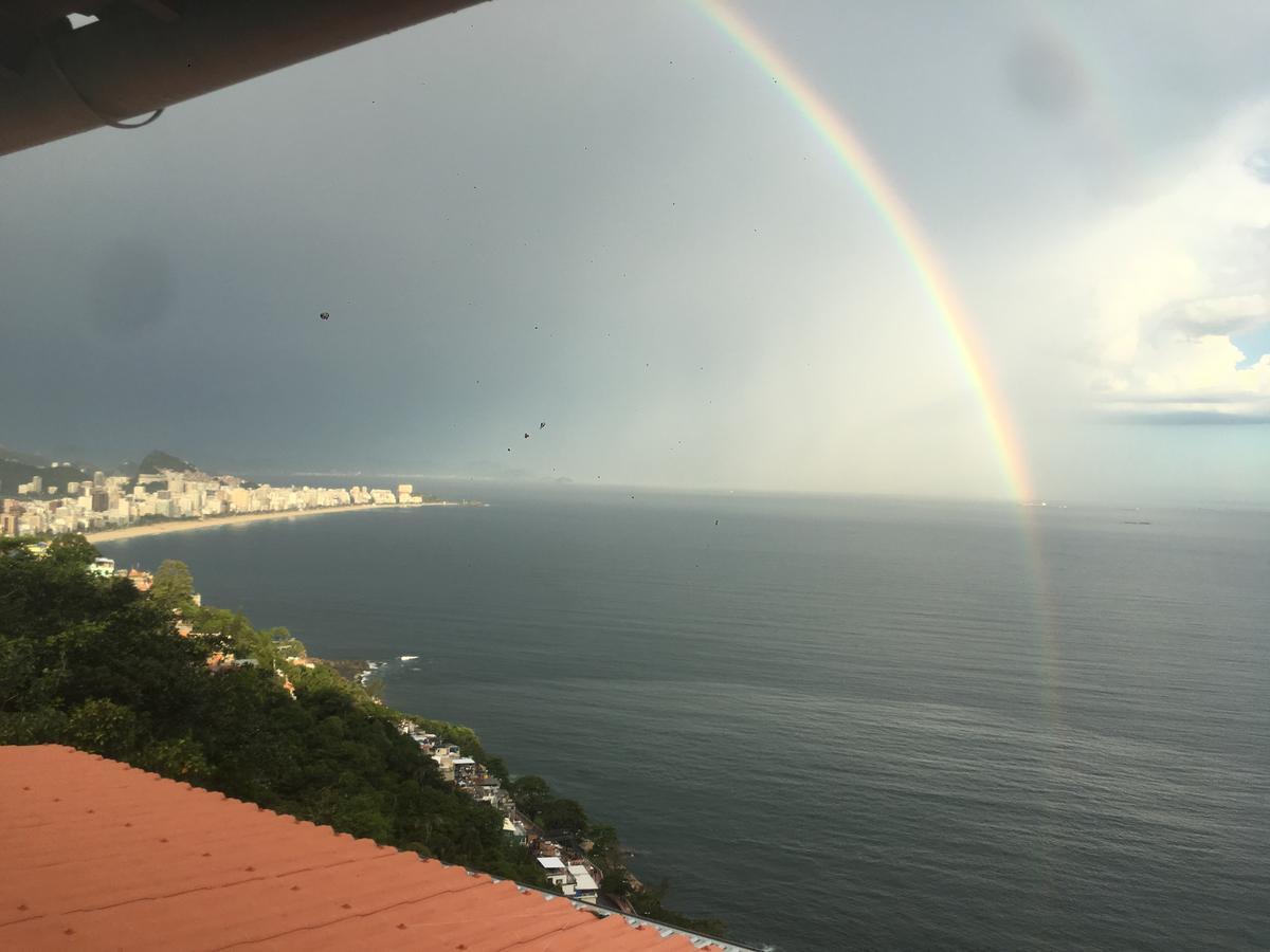 Vidigal Varandas Hostel Rio de Janeiro Luaran gambar