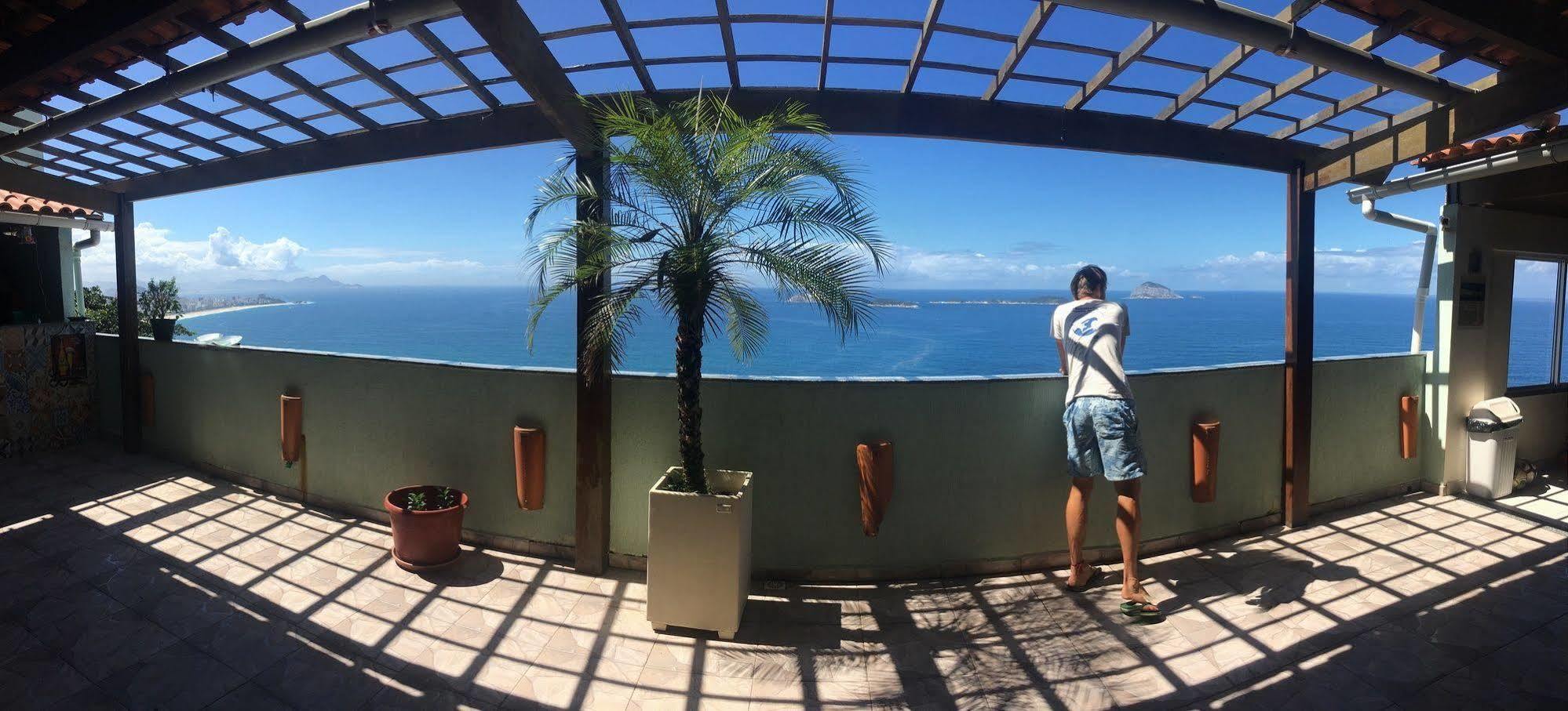 Vidigal Varandas Hostel Rio de Janeiro Luaran gambar