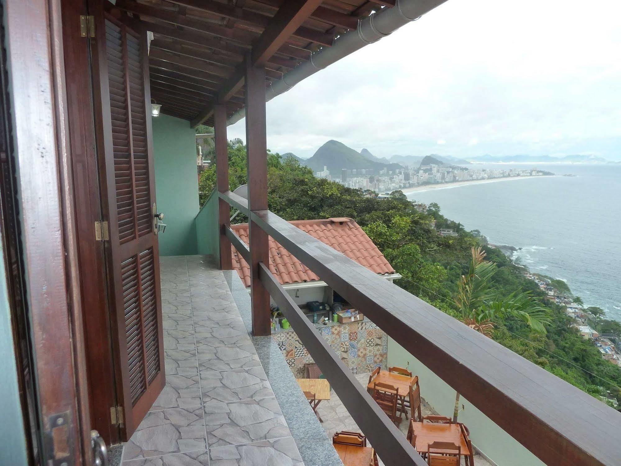 Vidigal Varandas Hostel Rio de Janeiro Luaran gambar