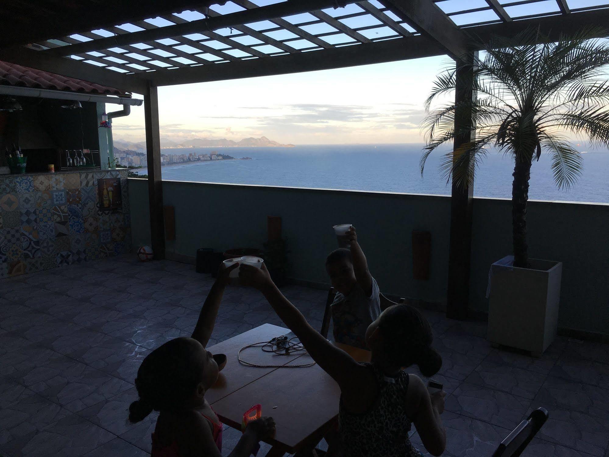 Vidigal Varandas Hostel Rio de Janeiro Luaran gambar